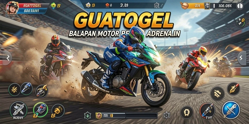 Tampilan gameplay seru dan menegangkan dari GUATOGEL.