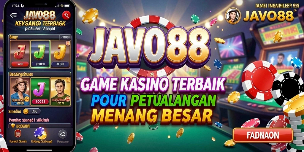 Screenshot gameplay JAVO88 yang menampilkan keseruan permainan Kasino.