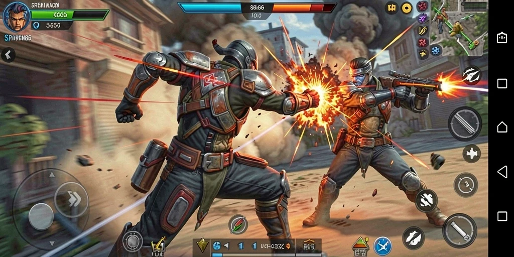 Gameplay SR6666 yang mendebarkan dan penuh aksi