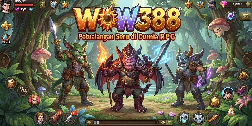 Gameplay seru dengan karakter RPG yang beragam dan grafis menawan.